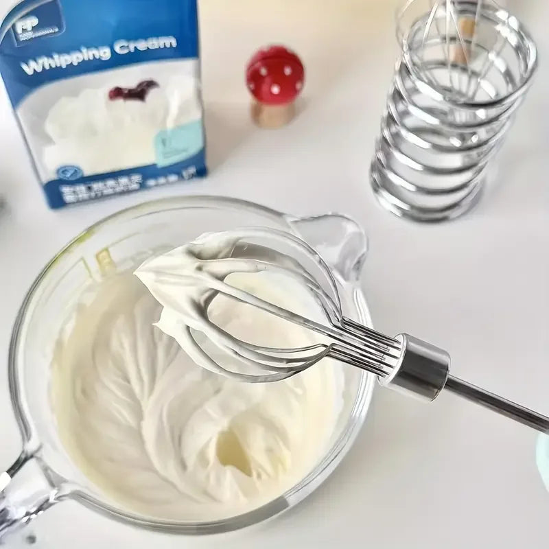 Stainless Steel Egg Beater Stainless Whisk Kitchen Wire Balloon Whisk Milk Egg Beater Egg Mixing Electric Hand Mixer Beaters
