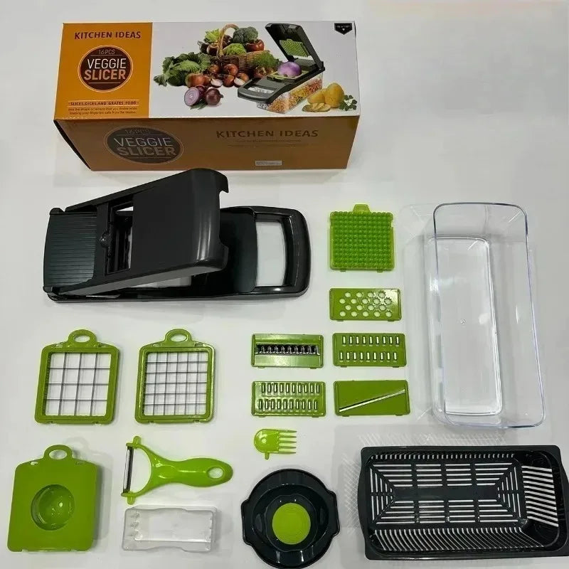 Multifunctional planer for cutting fruits and vegetables, easy to clean and no residue