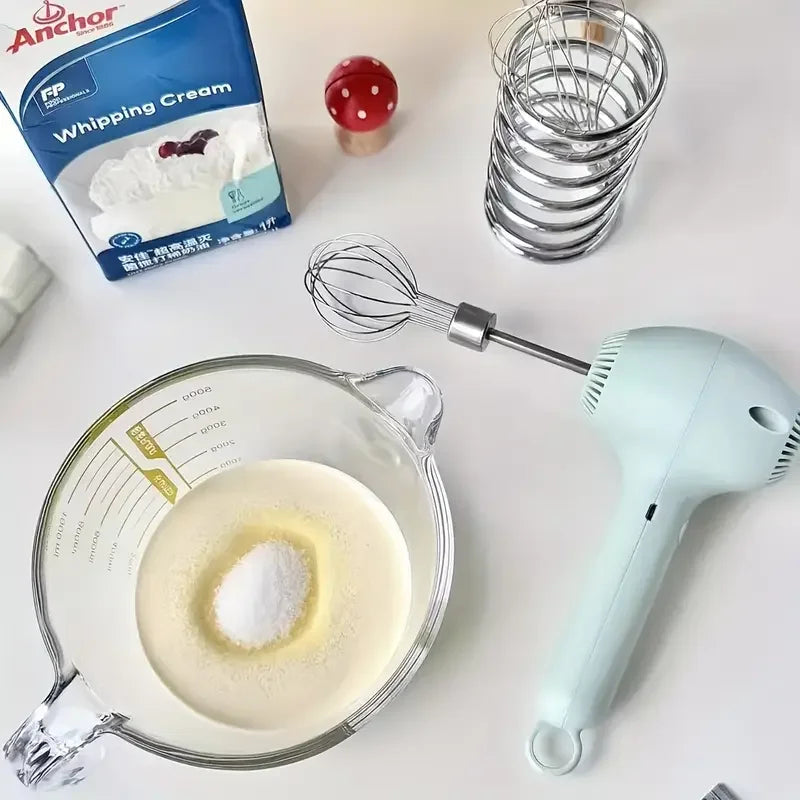 Stainless Steel Egg Beater Stainless Whisk Kitchen Wire Balloon Whisk Milk Egg Beater Egg Mixing Electric Hand Mixer Beaters